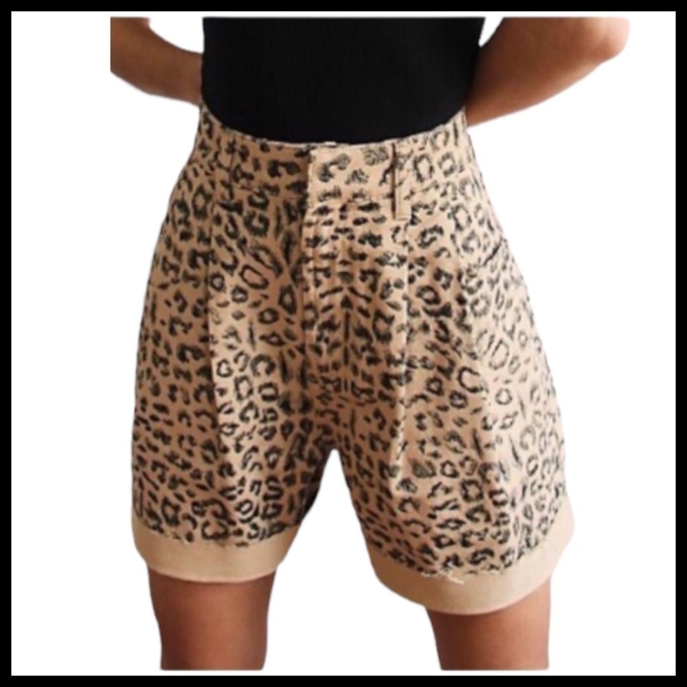 FREE PEOPLE WE THE FREE Printed Dogtown Cut-Off Shorts